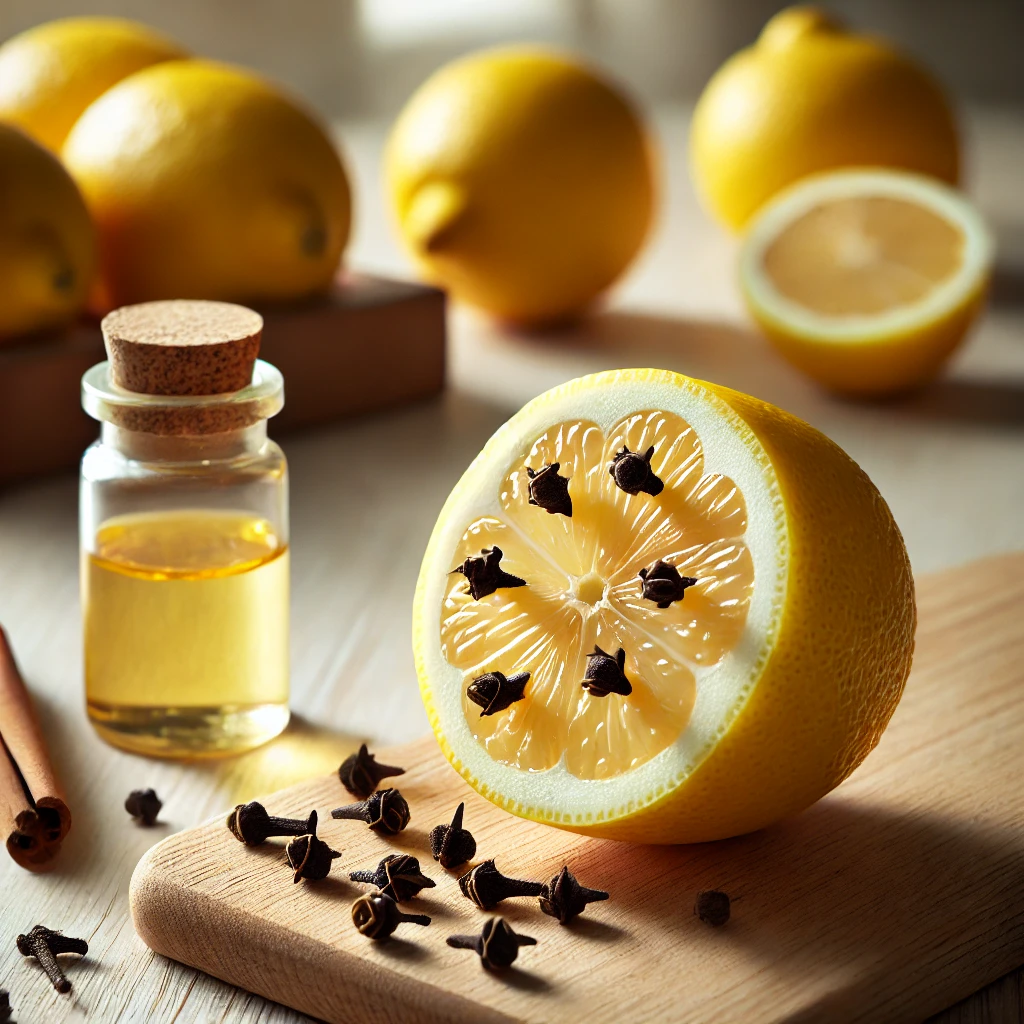 clou de girofle et citron clou de girofle et citron