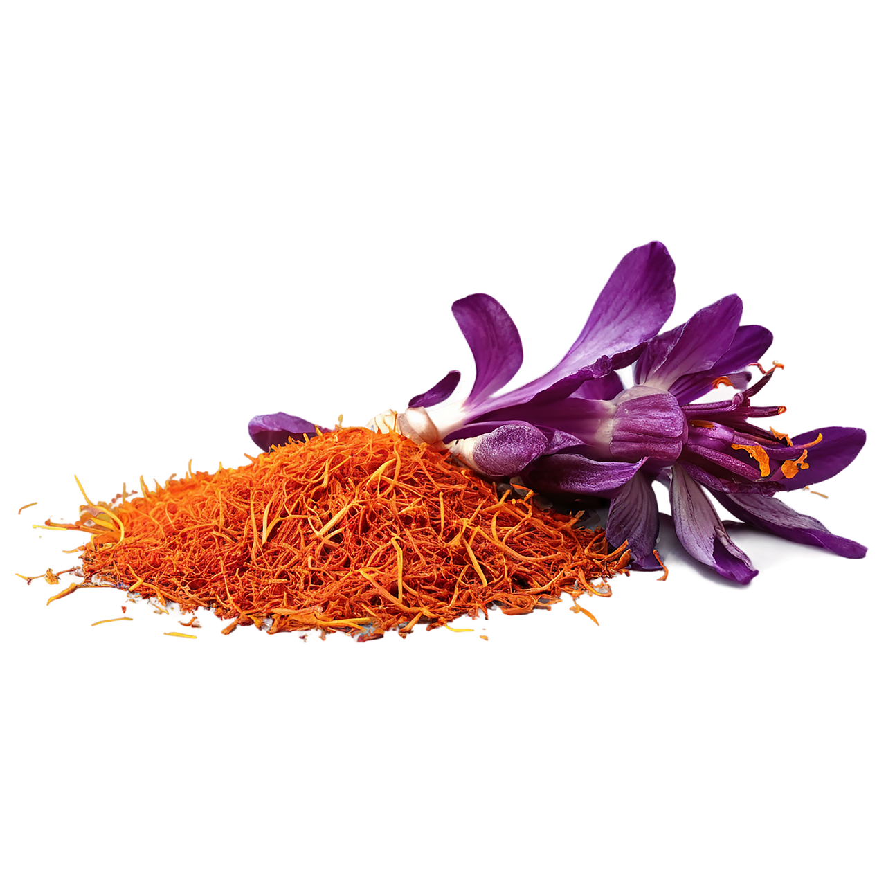 Fleur de safran et safran Fleur de safran et safran