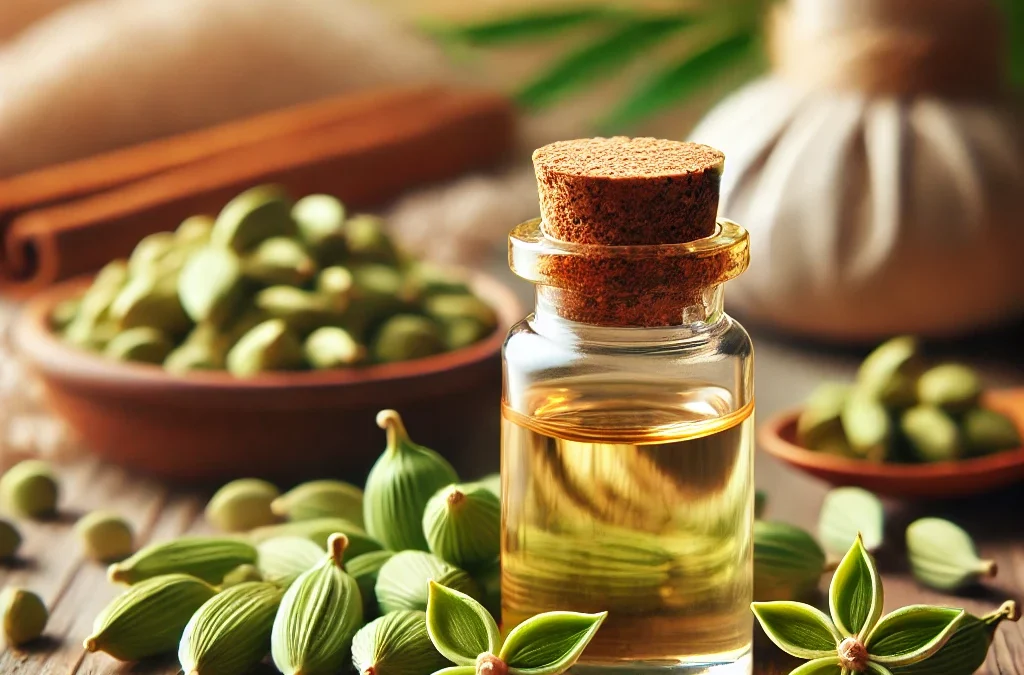 Huile essentielle de cardamome : propriétés et utilisations