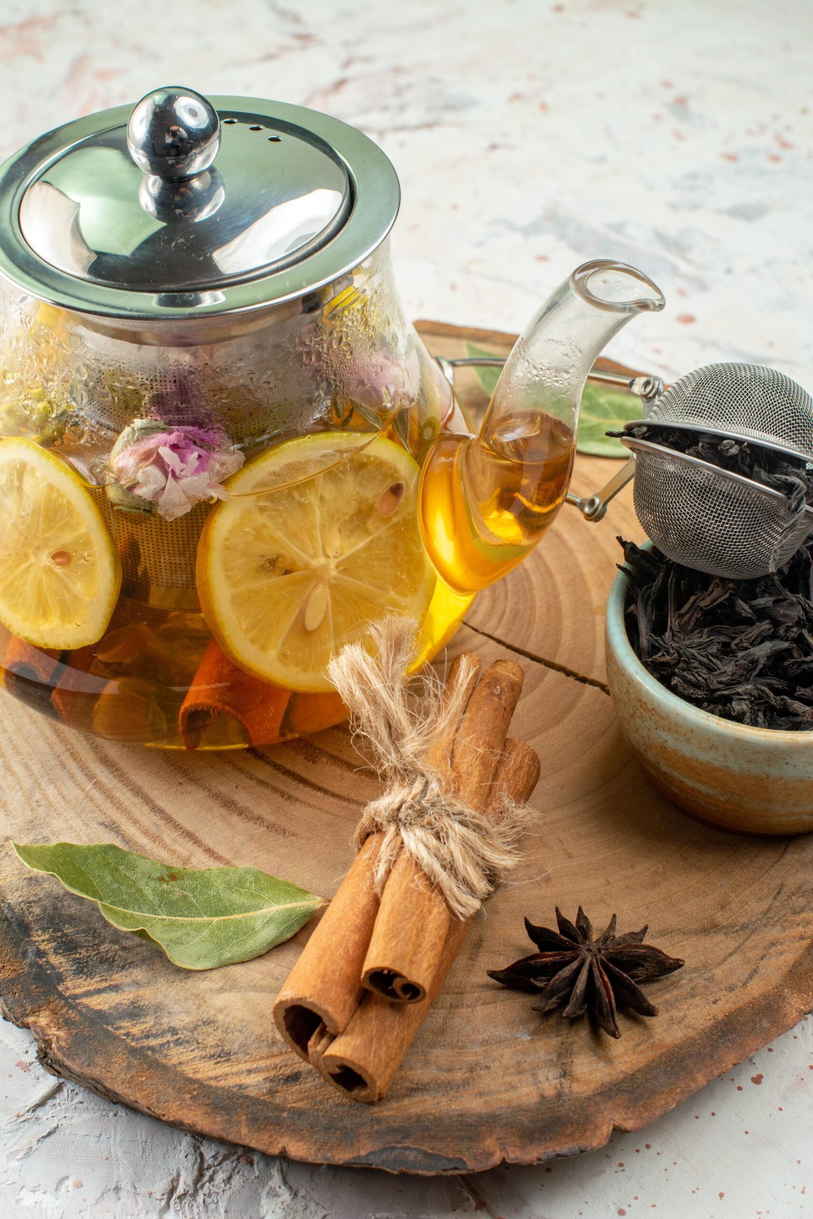 Infusion clou de girofle, citron et cannelle