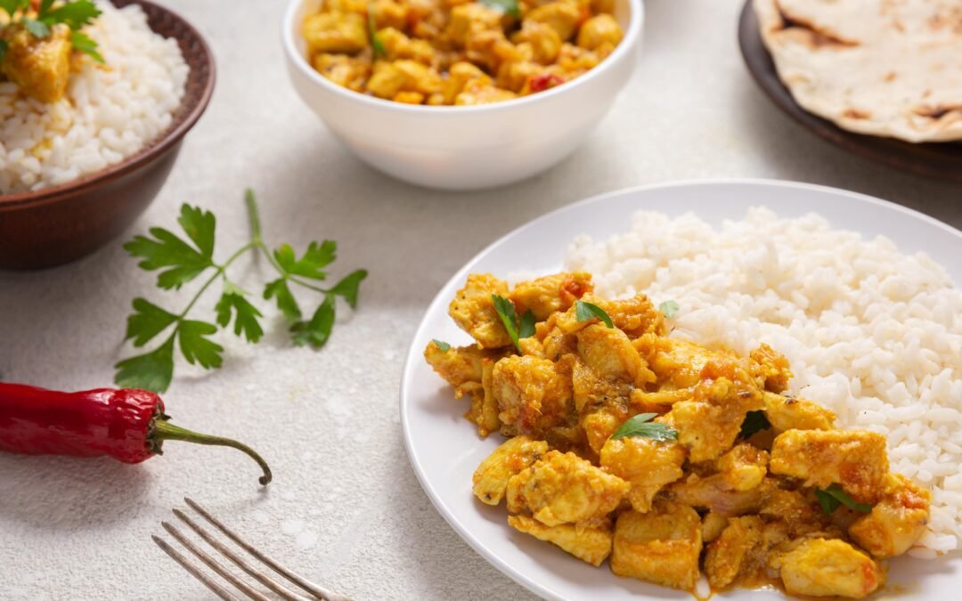 Recette de poulet au curry facile et savoureuse