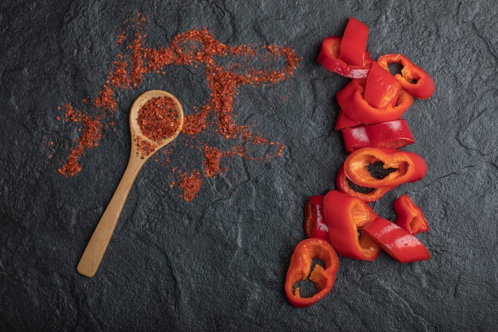 Paprika doux entier et en poudre