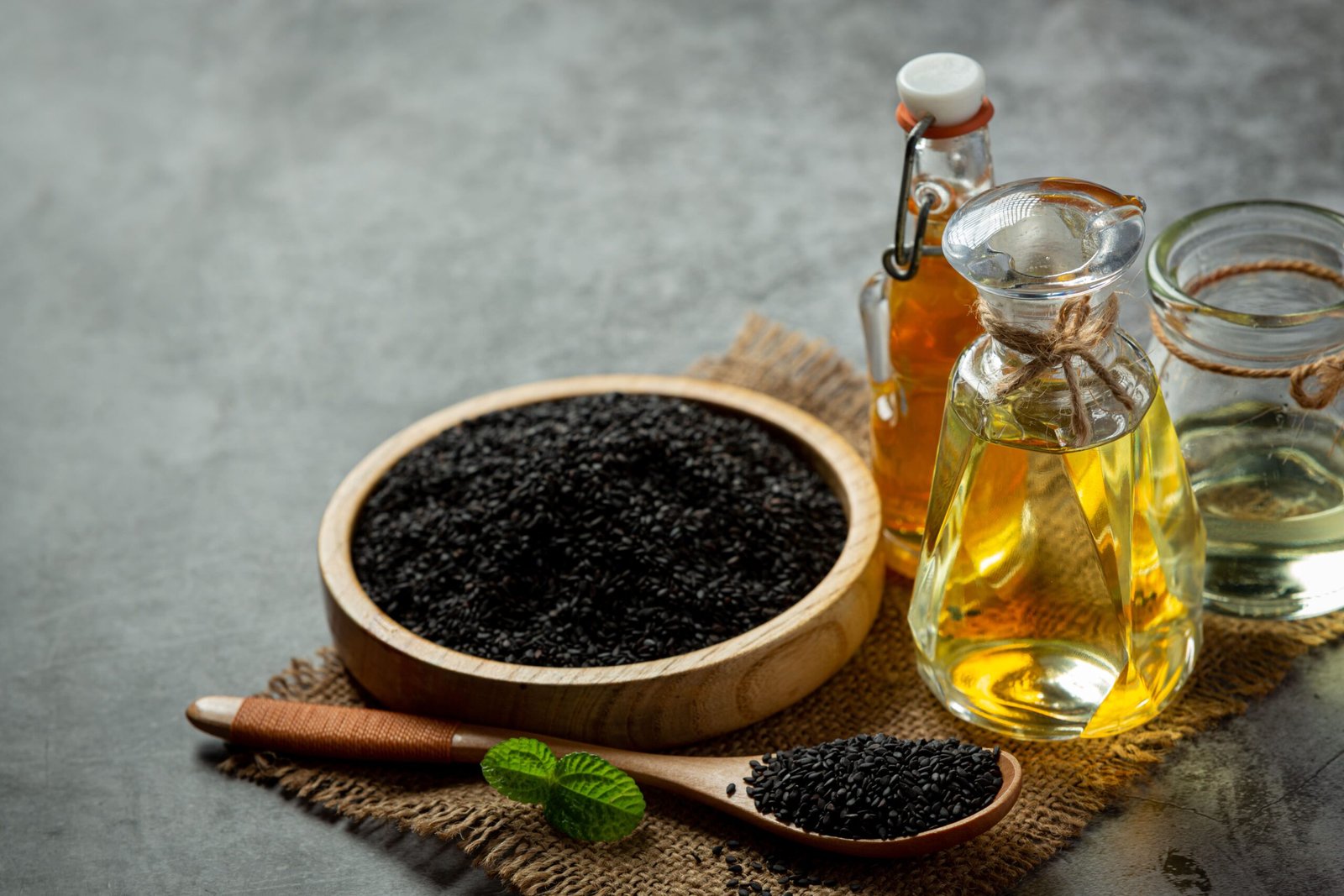 Huile de cumin noir Huile de cumin noir